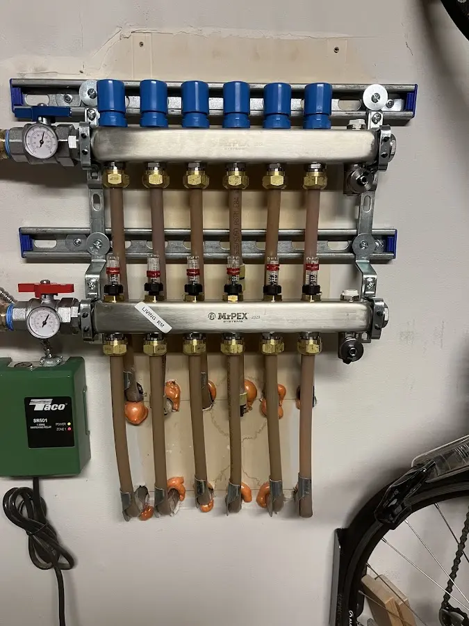 Plumber performing Leak Detection at a residential property in Hawaiian Gardens